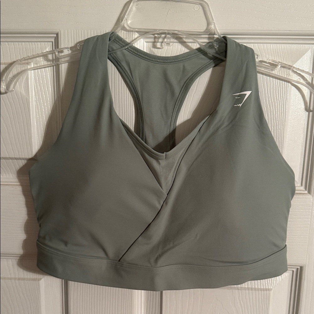 Gymshark XL light green Sports Bra